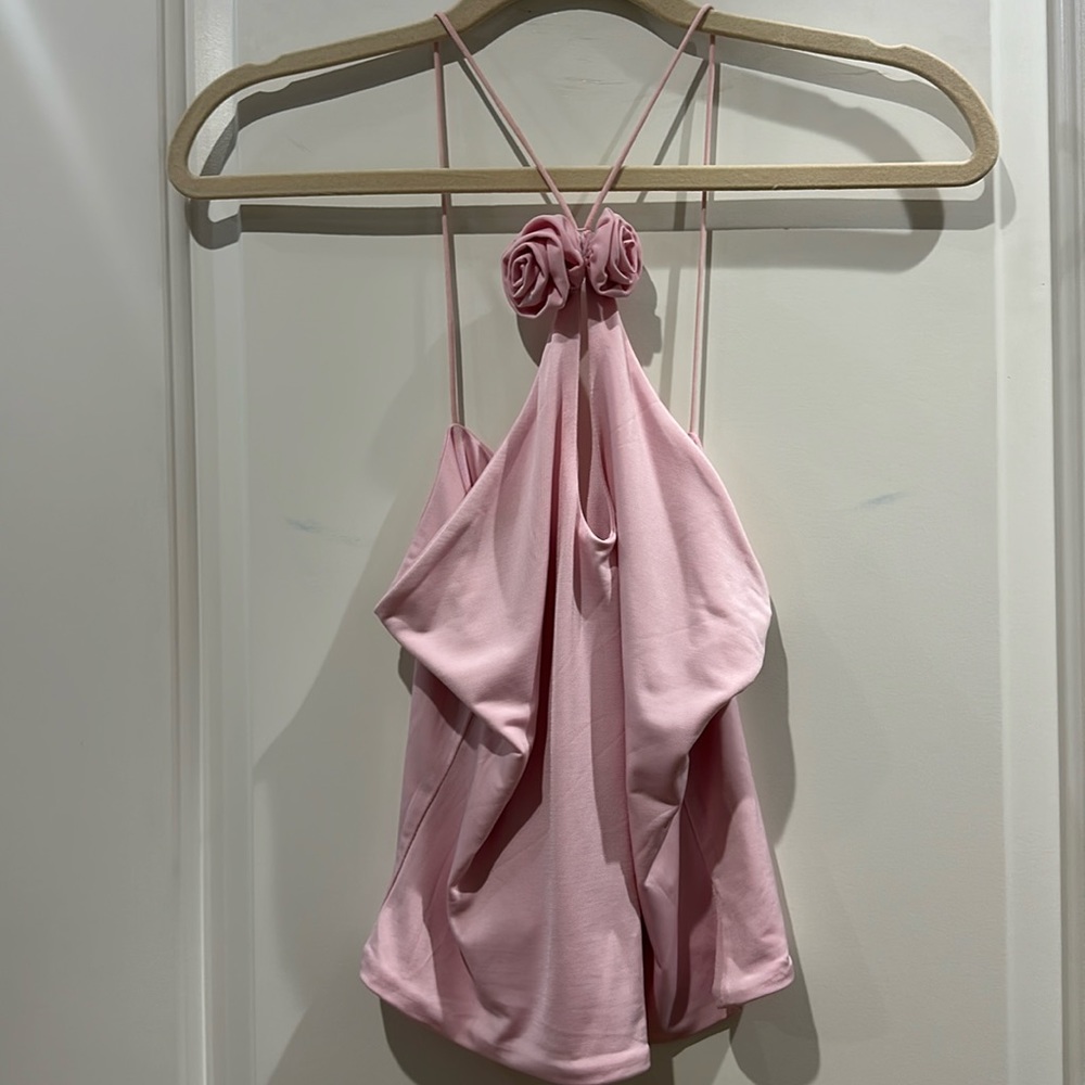 Meshki Adeline rose top size L